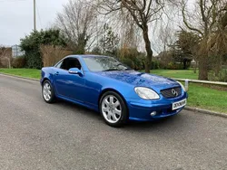 Blue Used 2001 Mercedes SLK320 Cabriolet | £8,995
