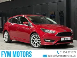Red Used 2015 Ford Focus Zetec Hatchback | £5,595 (A bit pricey)