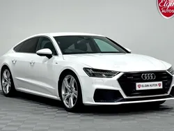 White Used 2018 Audi A7 Sportback S-Line Hatchback | £27,995 (A bit pricey)