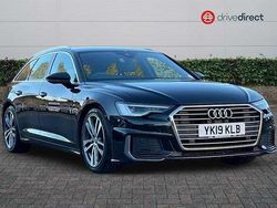 Black Used 2019 Audi A6 S-Line Estate | £19,841 (Fair price)