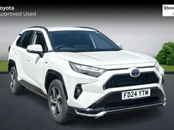 White Used 2024 Toyota RAV4 Hybrid Design SUV | £34,347 (A bit pricey)