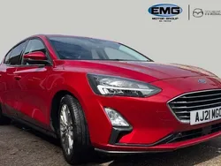 Red Used 2021 Ford Focus Titanium X Hatchback | £15,195 (Fair price)