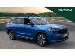 Blue Used 2024 Skoda Kodiaq SportLine SUV | £39,290