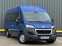 Blue Used 2017 Peugeot Boxer Premium Van | £16,795 (A bit pricey)
