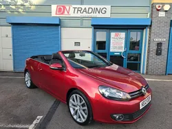 Red Used 2012 VW Golf Cabriolet GT Cabriolet | £4,950 (Good price)
