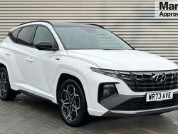 White Used 2023 Hyundai Tucson N Line SUV | £25,701 (Fair price)