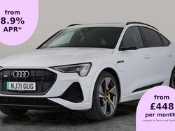 Used 2022 Audi e-tron Sportback SUV | £29,265 (Expensive)