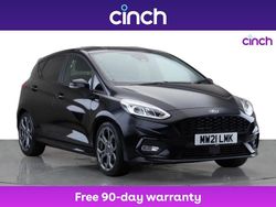 Black Used 2021 Ford Fiesta ST-Line Hatchback | £12,889 (Fair price)