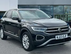 Black Used 2023 VW T-Roc Style SUV | £23,433 (Fair price)