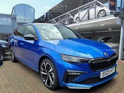 Blue New 2025 Skoda Scala Monte Carlo Hatchback | £22,980 (Fair price)