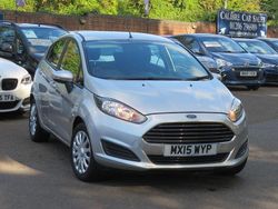 Silver Used 2015 Ford Fiesta Style Hatchback | £6,295 (Fair price)