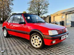 Red Used 1991 Peugeot 205 Cabriolet | £9,205