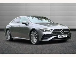 Grey Used 2024 Mercedes CLA250e AMG Line Premium Sedan | £29,981 (Fair price)