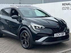 Metallic diamond black Used 2024 Renault Captur Version S SUV | £19,263 (Fair price)