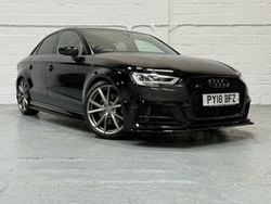 Black Used 2018 Audi S3 Black Edition Sedan | £27,345 (Fair price)