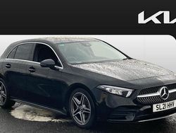 Black Used 2021 Mercedes A180 AMG line Hatchback | £18,991 (Fair price)