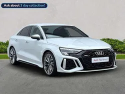 White Used 2022 Audi RS3 Comfort Hatchback | £44,675 (Super price)