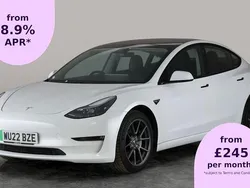 White Used 2022 Tesla Model 3 Long Range Sedan | £16,433 (Fair price)