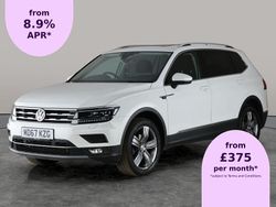 White Used 2018 VW Tiguan Allspace SEL SUV | £20,033 (Fair price)