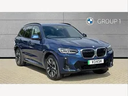 Blue Used 2022 BMW iX3 M Sport SUV | £28,095 (Fair price)
