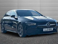 Cosmos black Used 2021 Mercedes CLA180 AMG Line Premium Plus Sedan | £20,490 (Fair price)