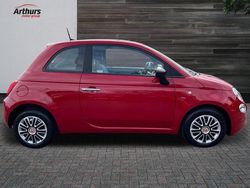 Red Used 2022 Fiat 500 Pop Hatchback | £9,595 (Fair price)