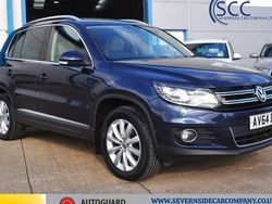 Blue Used 2014 VW Tiguan Match SUV | £8,795 (Fair price)