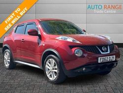 Red Used 2012 Nissan Juke Tekna SUV | £2,991 (Fair price)