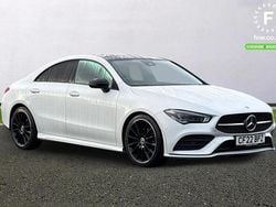 White Used 2022 Mercedes CLA180 AMG Line Premium Plus Sedan | £22,599 (Fair price)