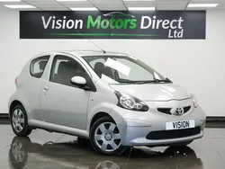 Silver Used 2007 Toyota Aygo Hatchback | £1,740 (Fair price)