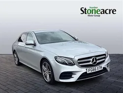 Silver Used 2016 Mercedes E220 AMG line Sedan | £14,495 (Fair price)