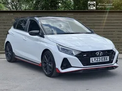 White Used 2023 Hyundai i20 Hatchback | £23,200 (Fair price)