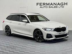 White Used 2021 BMW 320e M Sport Estate | £22,490 (Fair price)