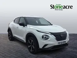 White Used 2022 Nissan Juke Tekna SUV | £18,995 (Fair price)