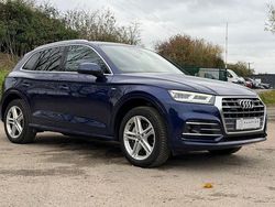 Blue Used 2018 Audi Q5 S-Line SUV | £17,495 (Fair price)