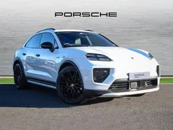 White New 2024 Porsche Macan 4 Electric SUV | £88,990