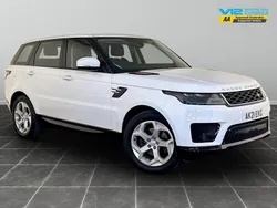 White Used 2021 Land Rover Range Rover Sport HSE SUV | £30,995 (Super price)