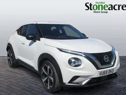 White Used 2019 Nissan Juke Tekna SUV | £12,000 (Fair price)