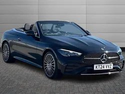 Black Used 2024 Mercedes CLE450 AMG Line Premium Cabriolet | £54,495