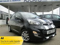 Black Used 2011 Kia Picanto 2 Hatchback | £7,600 (Expensive)