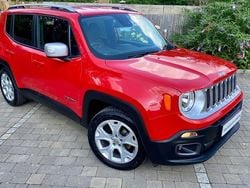 Red Used 2016 Jeep Renegade Limited SUV | £13,750