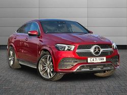 Red Used 2021 Mercedes GLE400 AMG Line Premium Plus Coupe | £42,790 (Good price)