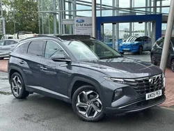 Metallic grey Used 2022 Hyundai Tucson Ultimate SUV | £25,754 (Fair price)