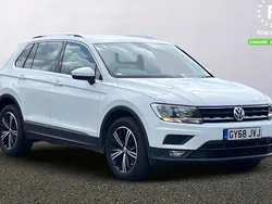 White Used 2018 VW Tiguan SE SUV | £17,499 (Good price)