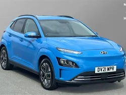 Blue Used 2021 Hyundai Kona Premium SUV | £14,417 (Fair price)
