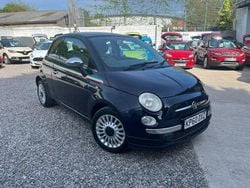 Blue Used 2010 Fiat 500 Lounge Hatchback | £2,499 (Fair price)