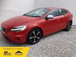 Red Used 2017 Volvo V40 R-Design Hatchback | £5,995 (Good price)