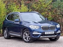 Blue Used 2018 BMW X3 xLine SUV | £22,998 (Good price)