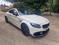 White Used 2016 Mercedes C63 AMG Premium Coupe | £31,950 (A bit pricey)