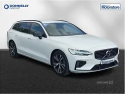 White Used 2021 Volvo V60 R-Design Estate | £27,995 (Fair price)